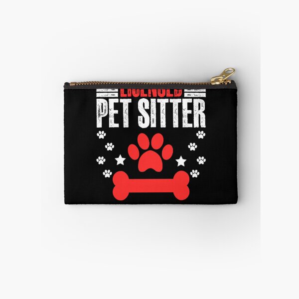 Item preview, Funny Animal Dog Cat Sitting Humor For A Licensed Pet Sitter designed and sold by Nessshirts.