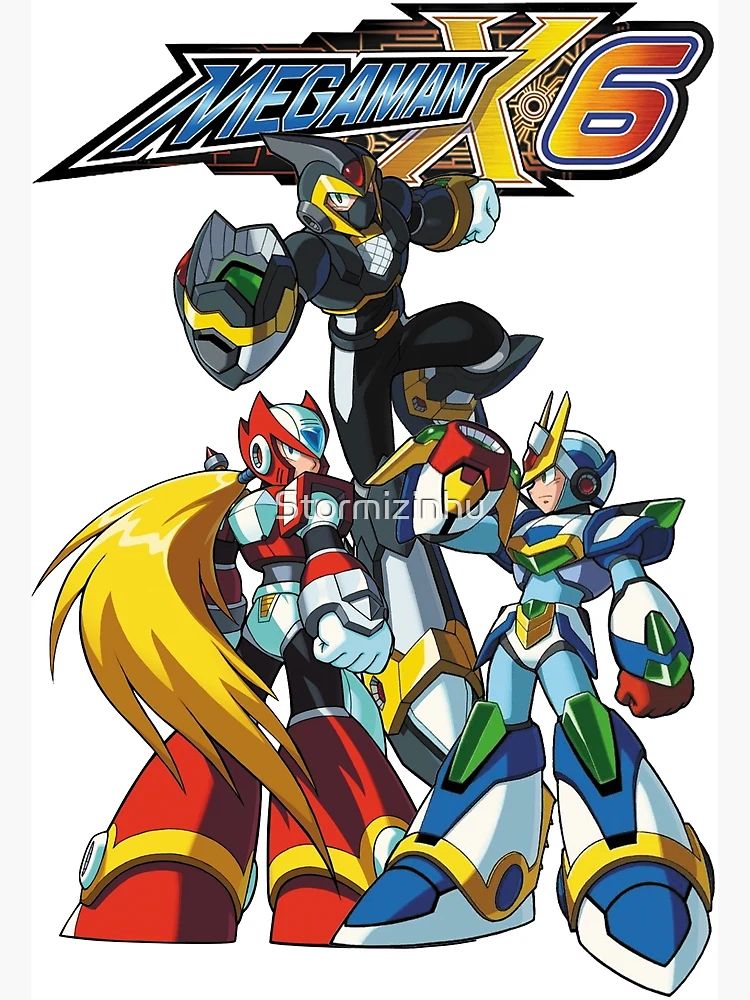 ロックマンX6 ポスター MEGAMAN　ロックマンＸ　希少　販促 ロックマンX6 ポスター MEGAMAN ロックマンX 希少 販促 - メルカリ
