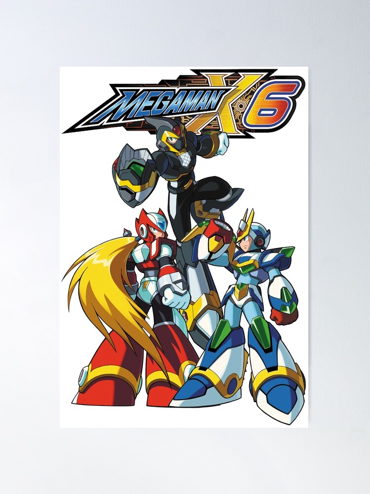 ロックマンX6 ポスター MEGAMAN　ロックマンＸ　希少　販促 ロックマンX6 ポスター MEGAMANロックマンX希少販促