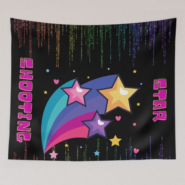 Item preview, Vibrant Color Shooting Star Illustration Digital Designs designed and sold by mangaworldart.