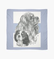 Cavalier King Charles Spaniel, Father & Son Scarf