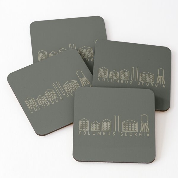 Item preview, Columbus Georgia Skyline Buildings designed and sold by JakeRhodes.
