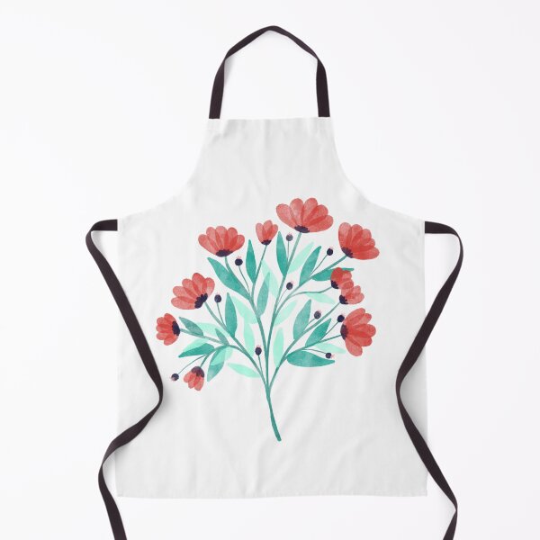 Item preview, Beautiful Red Water Color Flower designed and sold by LishiArts.