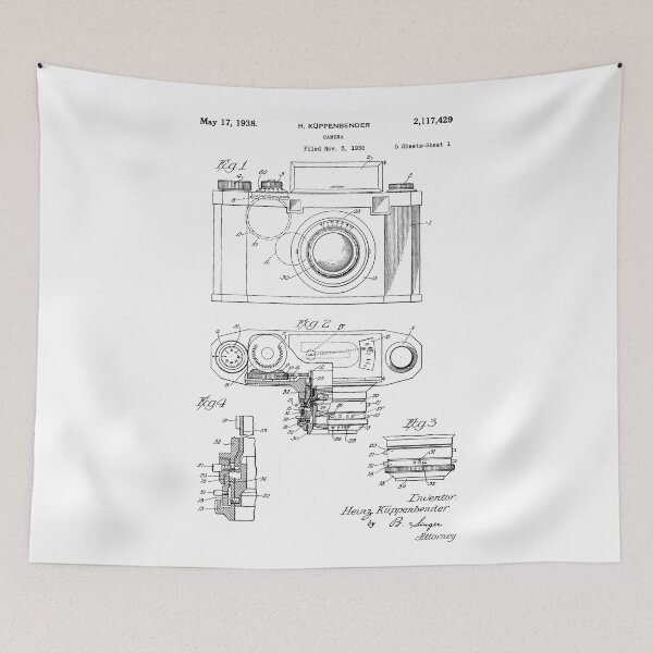 Item preview, Kuppenbender Camera Patent (Black Version) designed and sold by Aliasandco.