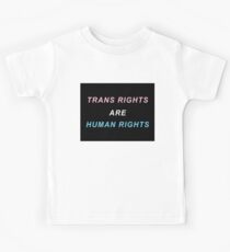Trans Rights Are Human Rights Kids Tee