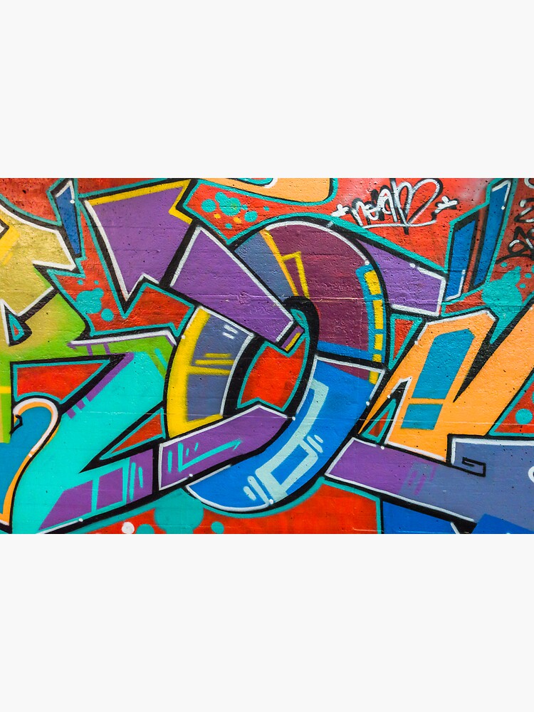 Graffiti Art Sticker For Sale By Artquests Redbubble