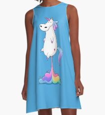 Unicorn Fart A-Line Dress