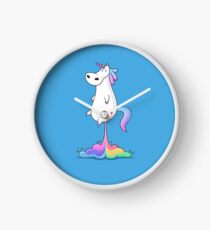 Unicorn Fart Clock