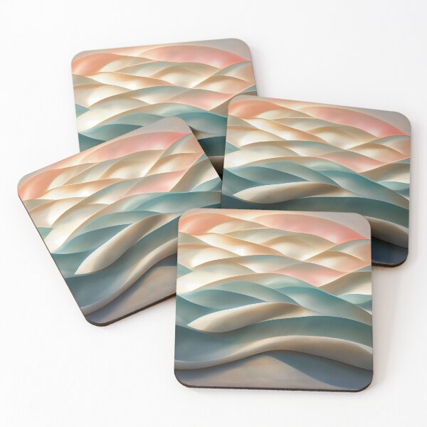 Item preview, Wave Patterns 23 - Created by A.I. designed and sold by Created-by-AI.