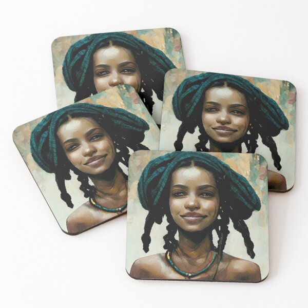 Artikelvorschau, Rasta Queen AI painting entworfen und verkauft von Lernst25.