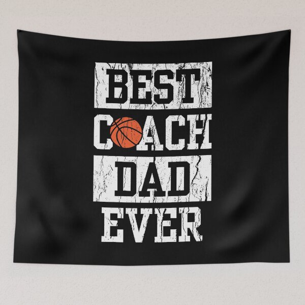 Artikelvorschau, Best Coach Dad Ever Shirt Herren Basketball Coaching Papa entworfen und verkauft von haselshirt.