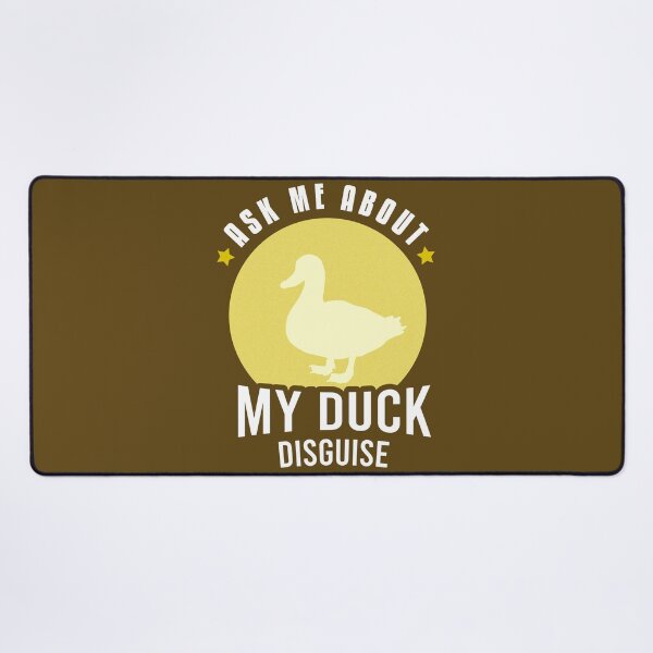 Item preview, Ask Me About My Duck Disguise Funny Quack Costume designed and sold by Ay-mane.