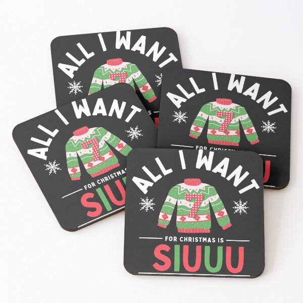 Item preview, All i want for christmas is siuuu designed and sold by Best-Designers.