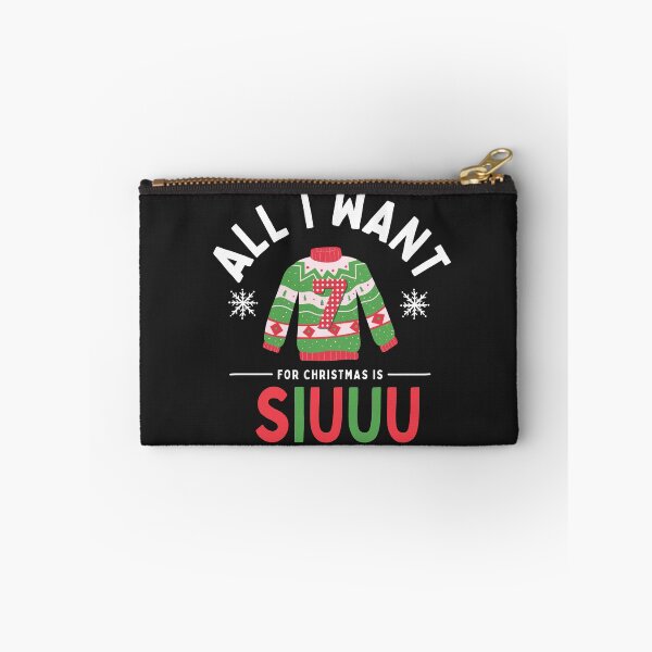 Item preview, All i want for christmas is siuuu designed and sold by Best-Designers.