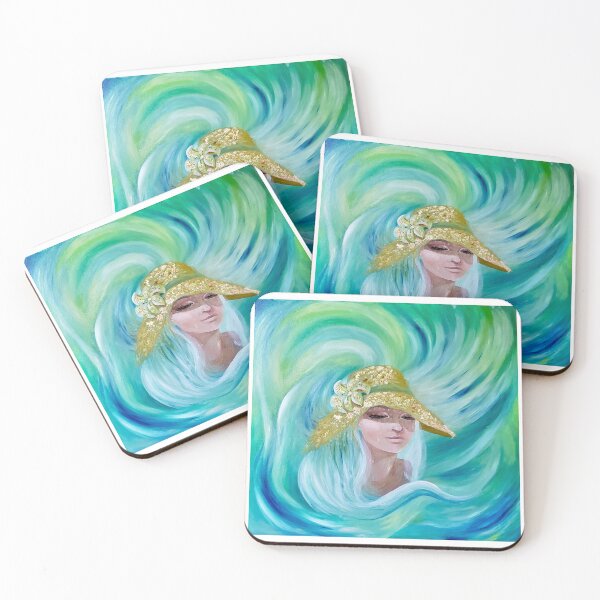Item preview, The Girl With the Hat designed and sold by DreamerBreath.