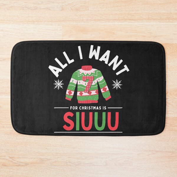 Item preview, All i want for christmas is siuuu designed and sold by Best-Designers.