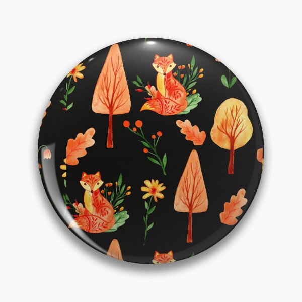 Item preview, Forest fox seamless pattern for nursery designed and sold by pinkyfish1010.