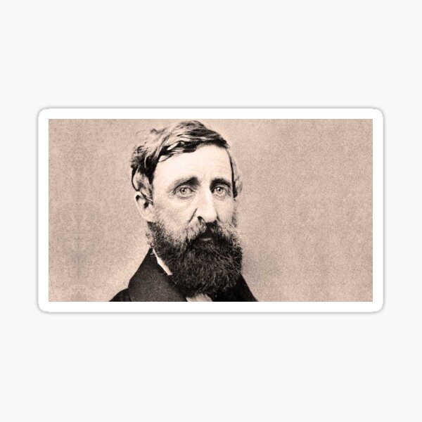 Item preview, Writer Henry David Thoreau designed and sold by bla47.