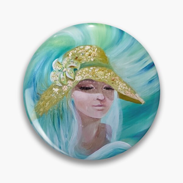 Item preview, The Girl With the Hat designed and sold by DreamerBreath.
