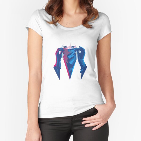 Atomic Assassin Fitted Scoop T-Shirt