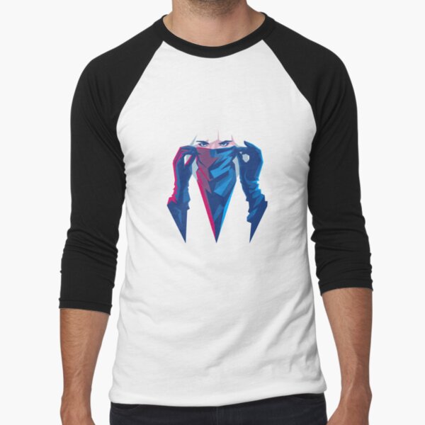 Atomic Assassin Baseball ¾ Sleeve T-Shirt