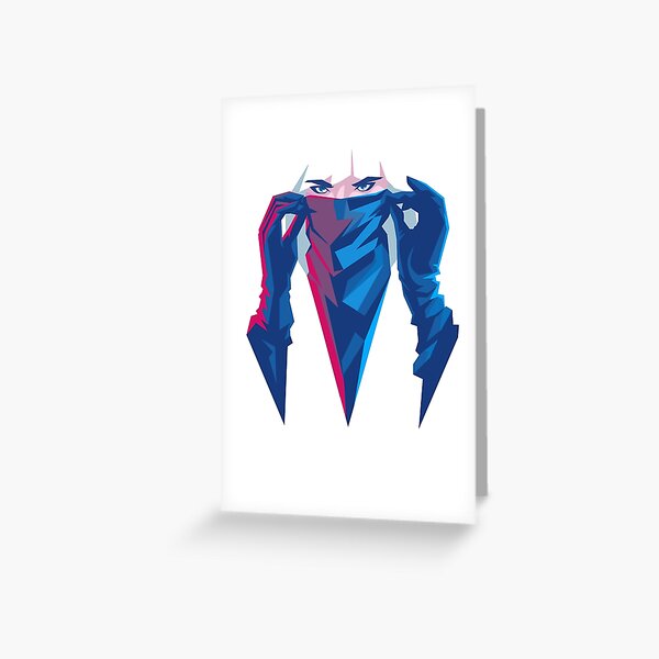 Atomic Assassin Greeting Card