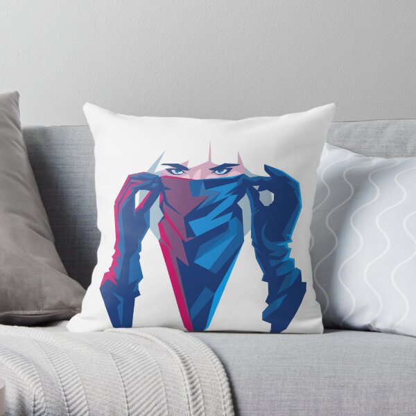 Atomic Assassin Throw Pillow