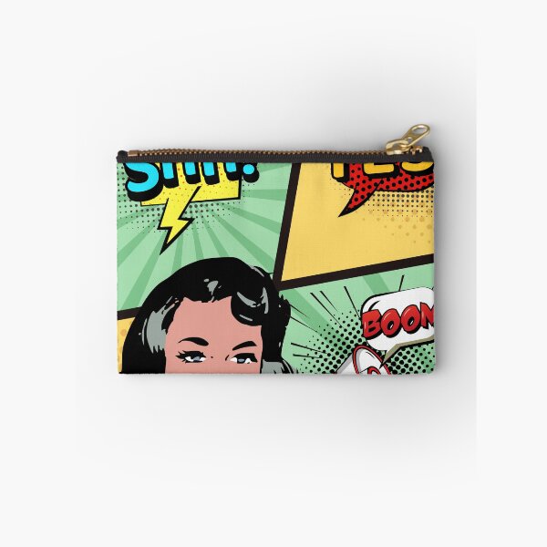 Item preview, She Says Retro Comic Pop Art Collage  designed and sold by HerartbyHer.