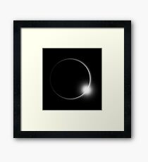 Sonnenfinsternis Gerahmtes Wandbild