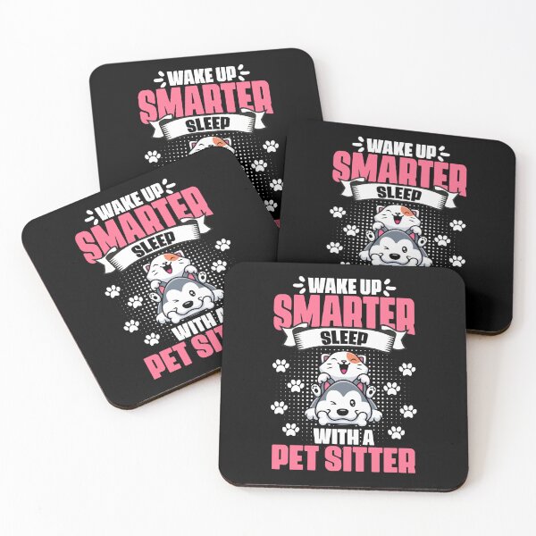 Item preview, Wake Up Smarter Funny Animal Sitting Humor For A Pet Sitter designed and sold by Nessshirts.