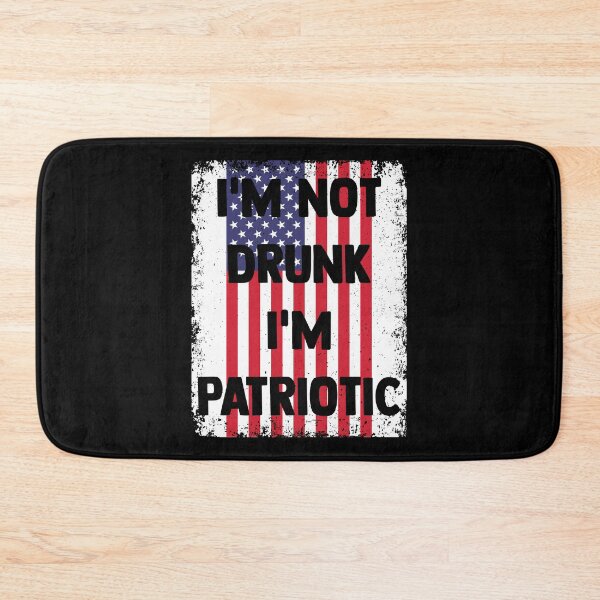 Item preview, I'm Not Drunk I'm Patriotic 4th of July Beer Day Drinking designed and sold by haselshirt.