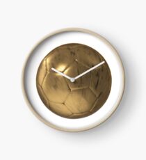 Golden Soccer Clock