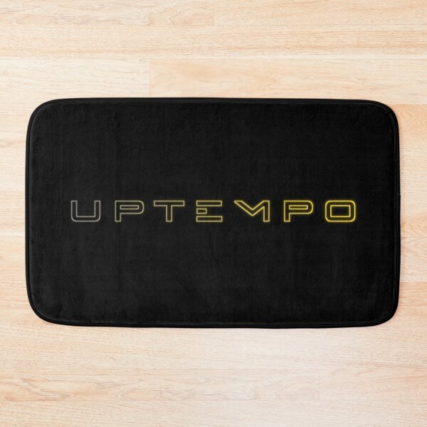 Item preview, Uptempo Hardstyle - Yellow Gradient Neon Logo designed and sold by SPAZE-Typo.