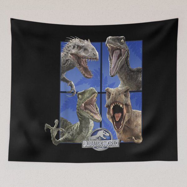 Item preview, Group Of 4 Dinosaur Roars designed and sold by TarynAbbott.