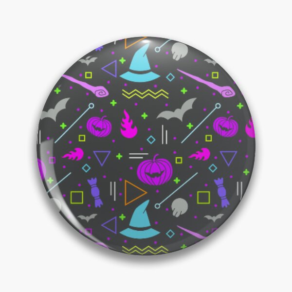 Item preview, Memphis Style Halloween designed and sold by TotallyRetroArt.