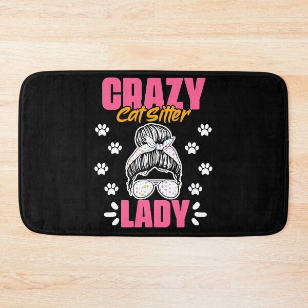 Item preview, Crazy Cat Lady Funny Animal Sitting Humor For A Pet Sitter designed and sold by Nessshirts.