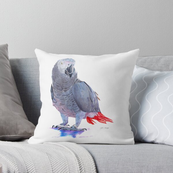 Item preview, African Grey Parrot designed and sold by Luke Tomlinson Artwork.