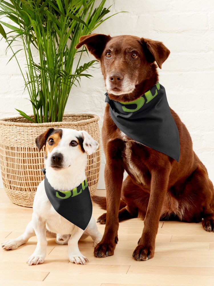 Green dog bandana hotsell