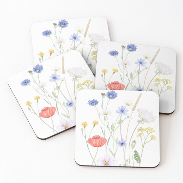 Item preview, Wildflower collage No. 2 designed and sold by StudioArtisanne.