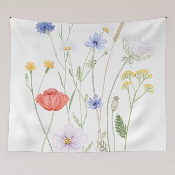 Item preview, Wildflower collage No. 2 designed and sold by StudioArtisanne.