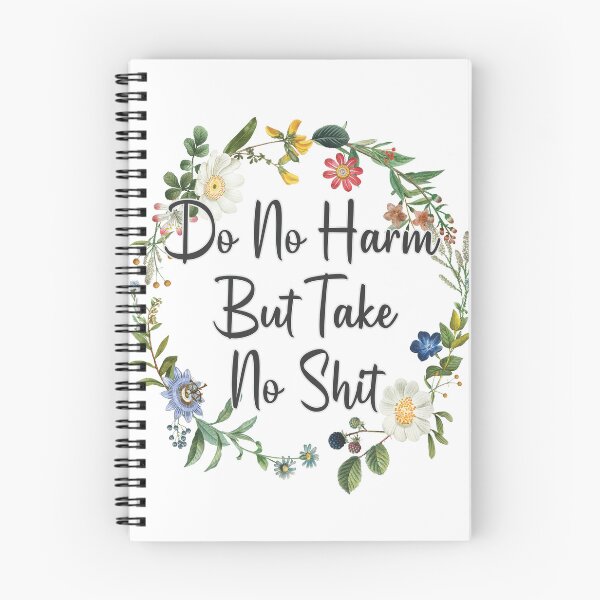 Item preview, Do No Harm But Take No Shit Wreath designed and sold by Pavnud.