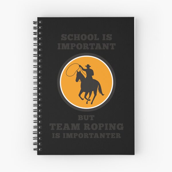 Item preview, School Is Important But Team Roping Is Importanter Classic T-Shirt designed and sold by ConfitofBrassB.