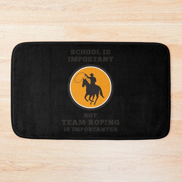 Item preview, School Is Important But Team Roping Is Importanter Classic T-Shirt designed and sold by ConfitofBrassB.