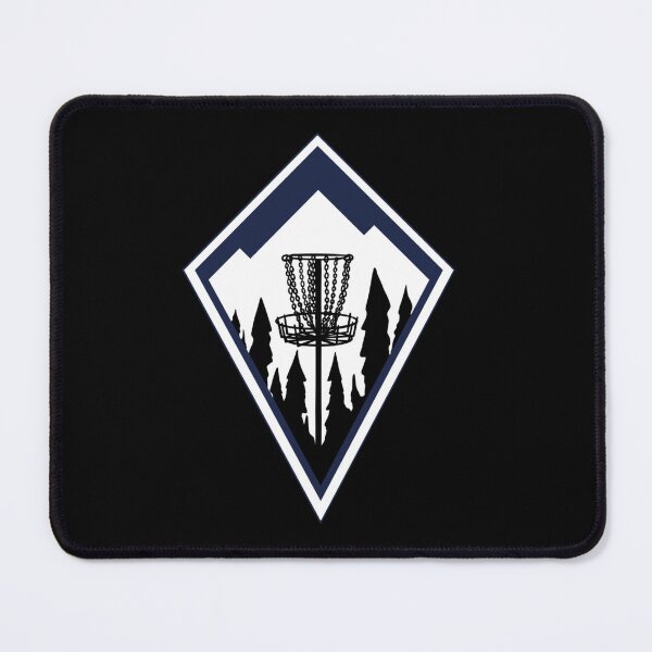 Item preview, Disc Golf Mountains Sticker designed and sold by WingedLizardJo.