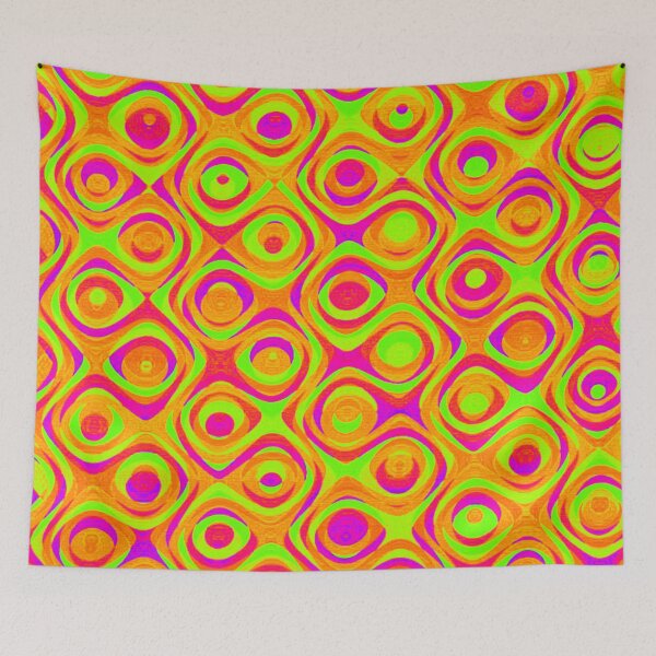 Item preview, Crazy Swirls designed and sold by TotallyRetroArt.
