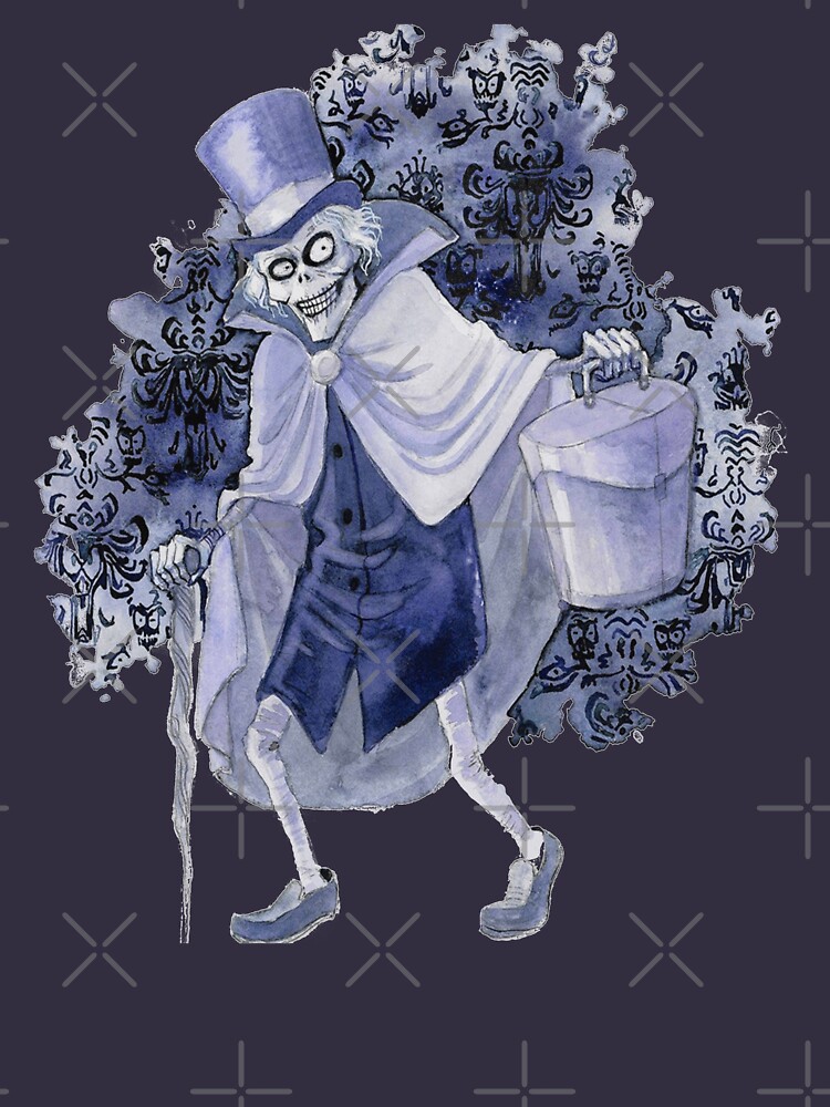 "Haunted Mansion Hatbox Ghost" Tshirt for Sale by PPricklepants