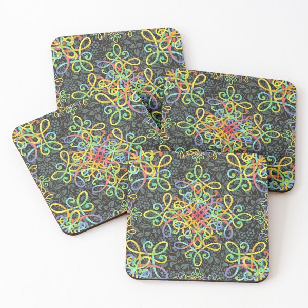 Item preview, Rainbow Charcoal Shimmer designed and sold by PatriciaSheaDesigns.
