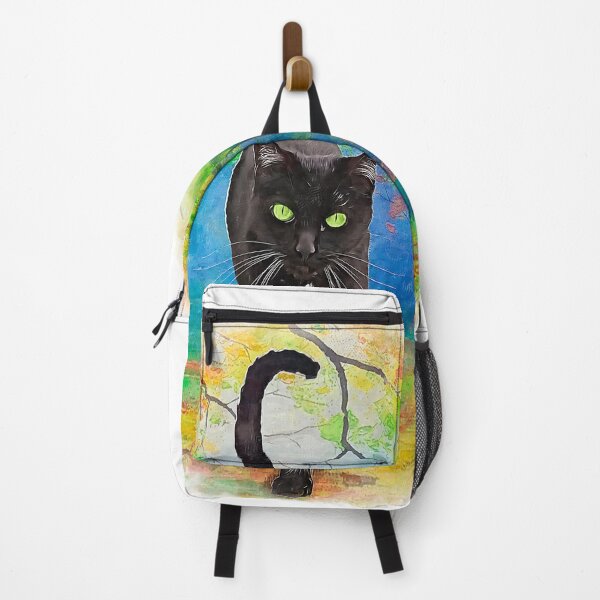 Item preview, European Black cat portrait designed and sold by Federico Pagnani.
