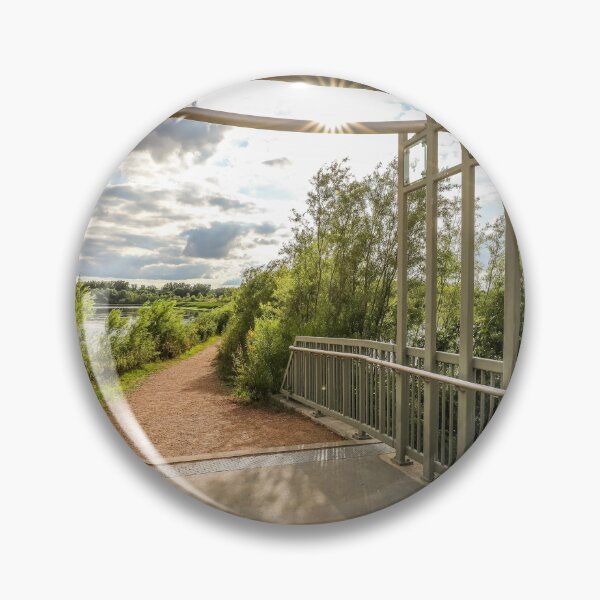 Artikelvorschau, Brücke über Purgatory Creek bei Sonnenuntergang entworfen und verkauft von Susan Rydberg.