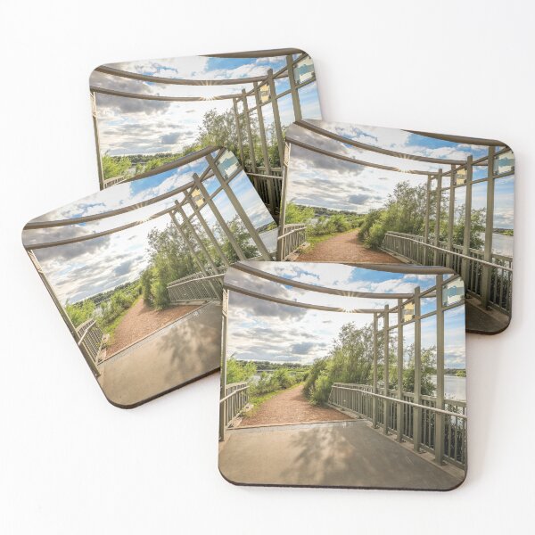 Item preview, Puente sobre Purgatory Creek al atardecer designed and sold by Susan Rydberg.